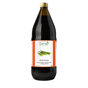 Sok z dzikiego aloesu ALOE FEROX uzbrojony 1L