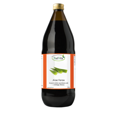 Sok z dzikiego aloesu ALOE FEROX uzbrojony 1L