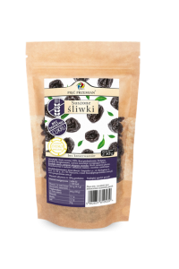 Śliwki suszone bezglutenowe bez konserwantów 250 g 