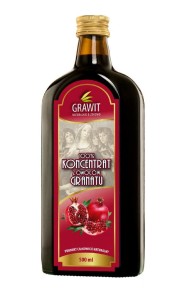  Sok z granatu 100% koncentrat 500ml GRAWIT