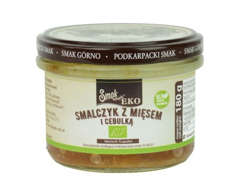 Smalczyk z mięskiem i cebulką BIO 180 g.jpg