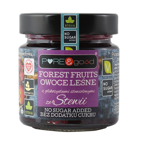 Owoce leśne słodzone stewią bez dodatku cukru 200 g.png