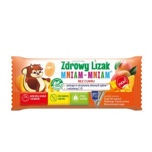 Zdrowy Lizak Mniam Mniam bez Cukru o smaku Mango
