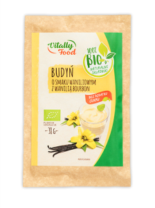 Budyń waniliowy z wanilią bourbon bez cukru - Vitaly Food BIO 38g