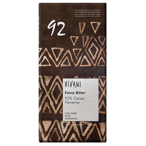 Czekolada gorzka 92% Panama BIO Vivani 80g