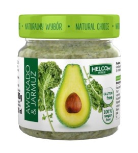 Pasta z awokado z jarmużem bezglutenowa 180g