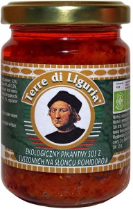 Sos z suszonych pomidorów pikantny BIO 135 g Terre di Liguria
