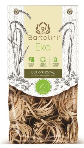 Makaron Orkiszowy gniazda BIO 250g Bartolini