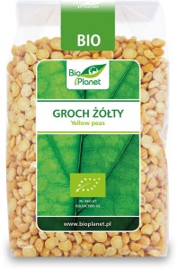 Groch żółty BIO 400g