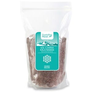 Sól czarna Kala Namak Crystalline Planet 1kg