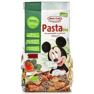 Makaron semolinowy trójkolorowy Disney BIO 300 g  