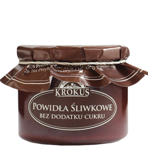 Powidła śliwkowe bez dodatku cukru 310 g KROKUS