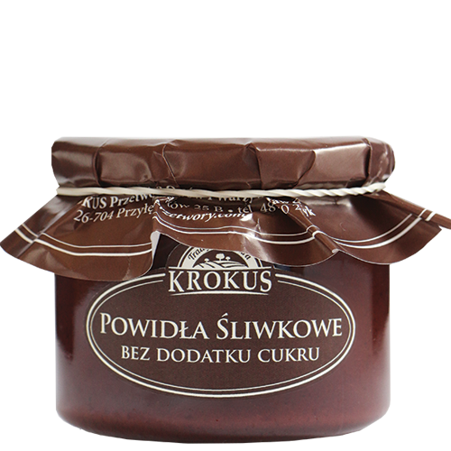 Powidła śliwkowe bez dodatku cukru 310 g KROKUS