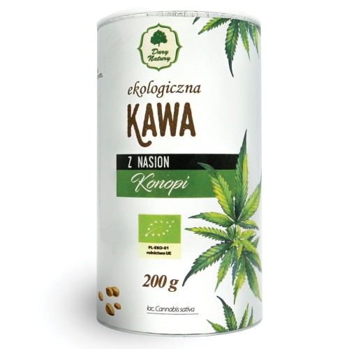 Kawa z nasion konopii 200g BIO