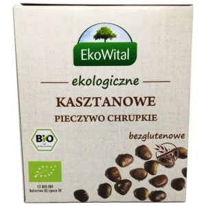 Pieczywo chrupkie z kasztanami bezglutenowe bez cukru BIO 100 g