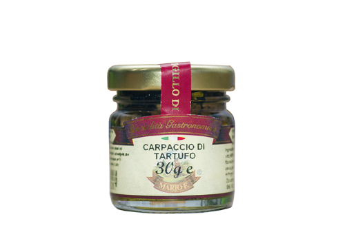 carpaccio di tartuffo, trufle pociętę.png