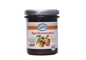 Powidła Premium z moreli BIO 210 g Tarpa z dodatkierm miodu akacjowego