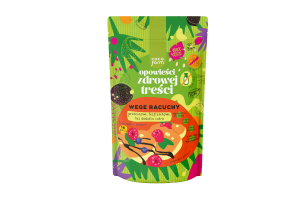 Mieszanka Racuchy z miąższem kokosowym bezglutenowa wege 345 g  Opowieści Zdrowej Treści