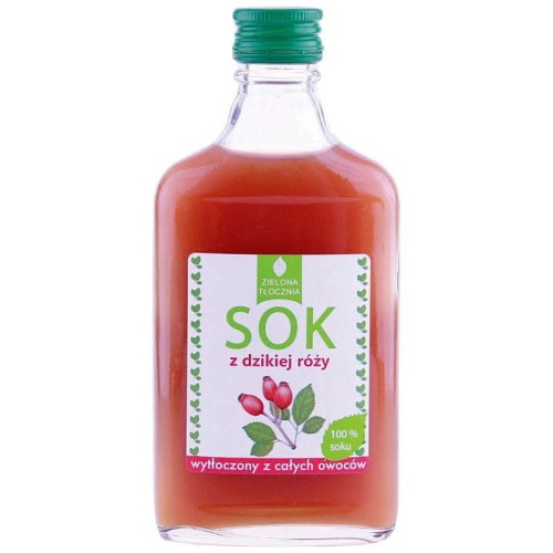 Sok z dzikiej róży 200 ml Zielona Tłocznia 