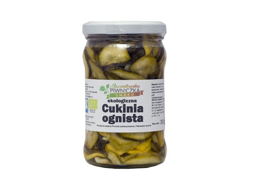 Cukinia ognista BIO 300 g Piwniczka Jacentowska