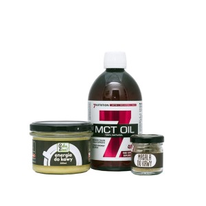 Zestaw tłuszczów mini do bulletproof coffee - do kawy kuloodpornej