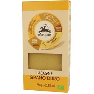 Makaron semolinowy lasagne BIO 250 g Alce Nero