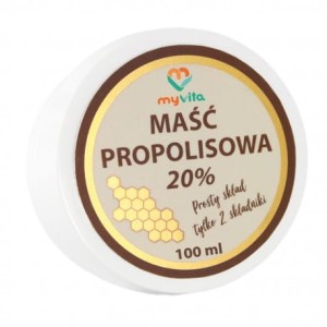 Maść propolisowa 20% 100 ml  MyVita