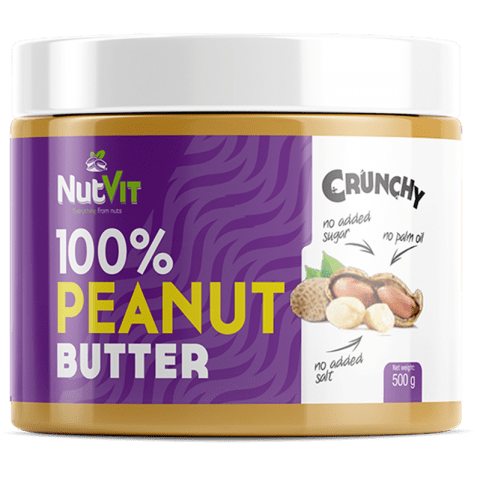 Krem orzechowy CRUNCHY 500 g Ostrovit