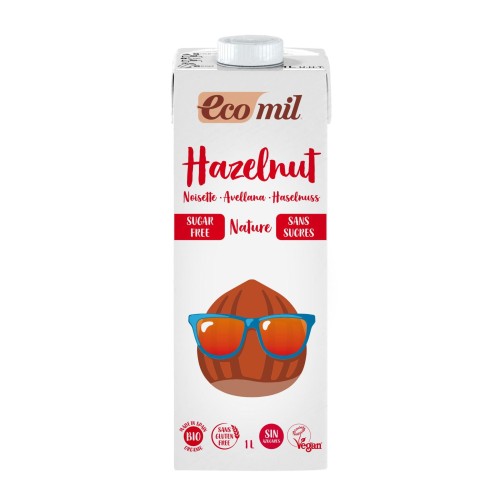 Napój z orzechów laskowych bezglutenowy BIO 1 l ECOMIL