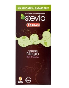 Czekolada gorzka ze stewią bez cukru bezglutenowa 100 g Torras