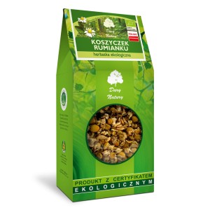 Herbatka rumianek koszyczek BIO 100 g Dary Natury