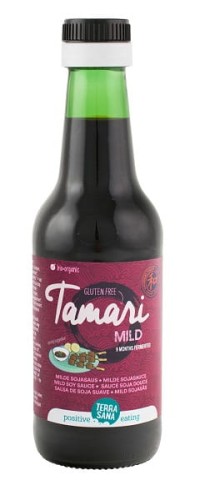 Sos sojowy łagodny bezglutenowy BIO Tamari Mild 250 ml Terrasana