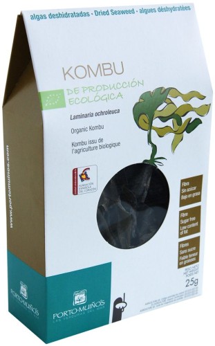 Algi morskie suszone - kombu BIO porto muinos -25 g