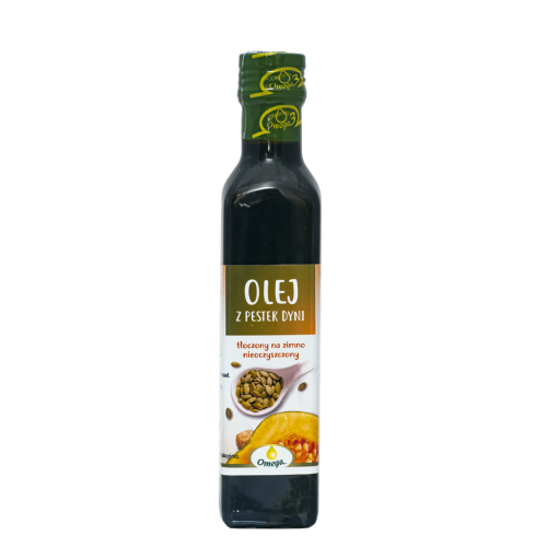 Olej z pestek dyni 250 ml  Kropla Omega