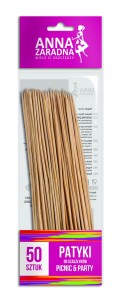 Patyczki do szaszłyków drewniane 50 sztuk