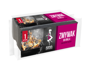 Zmywak do grilla dwuwarstwowy 1 sztuka