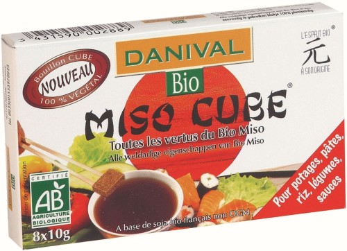 Miso kostki  (8 x 10 g) BIO 80 g