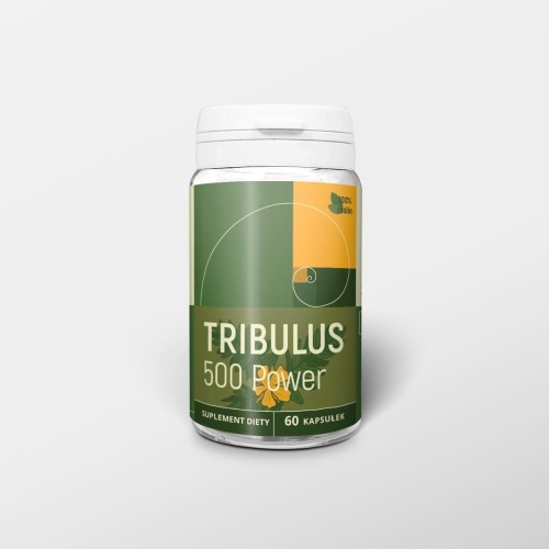 Tribulus POWER 500 mg 60 kapsułek
