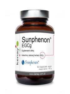 Sunphenon EGCg katechiny zielonej herbaty 60 kapsułek KenayAg