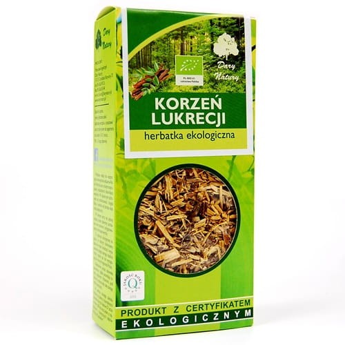 Herbatka korzeń lukrecji BIO 50 g Dary Natury