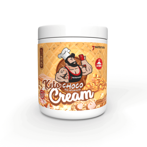 Krem karmelowy KETO Carmel Crunch 750 g 7Nutrition BIG PACK