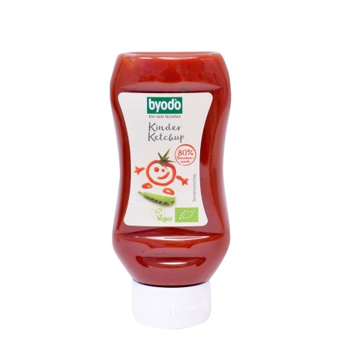 Ketchup dla dzieci bezglutenowy BIO 300 ml BYODO