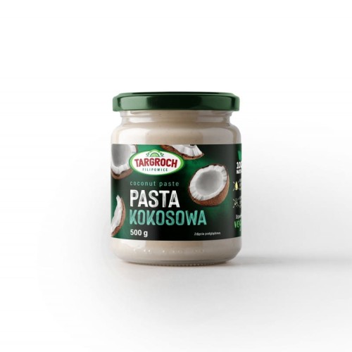 Pasta kokosowa / Miąższ - 500g (100% kokosa)