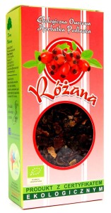 Herbatka różana z hibiskusem  BIO 100 g Dary Natury