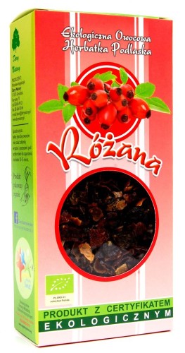 Herbatka różana z hibiskusem  BIO 100 g Dary Natury