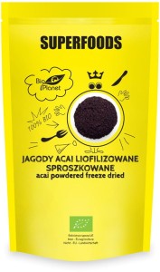 Jagody Acai liofilizowane sproszkowane BIO 100 g