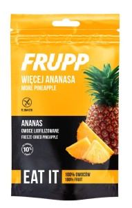 Ananas liofilizowany bezglutenowy 15 g FRUPP