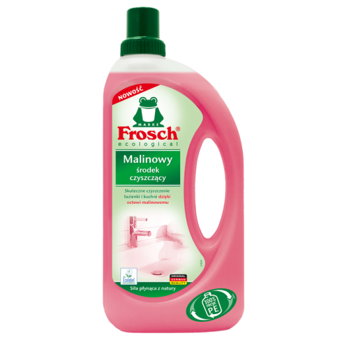 Malinowy środek czyszczący 1 l Frosch.png