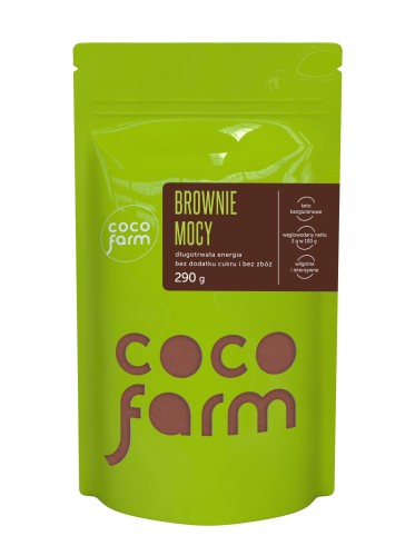 Mieszanka ketogeniczna Brownie Mocy bezglutenowe 290 g 