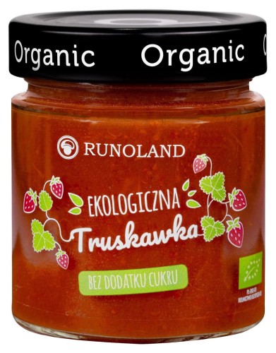 Dżem z truskawki bez dodatku cukru BIO 200 g  Runoland